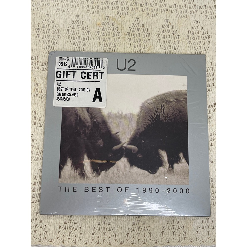 U2 The Best of 1990-2000 DVD Promo Sampler Factory Sealed Beautiful Day